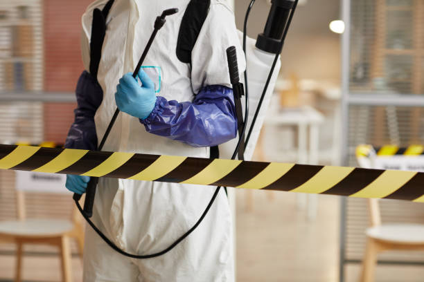 Professional Blood Cleanup technician working in Courtland, VA